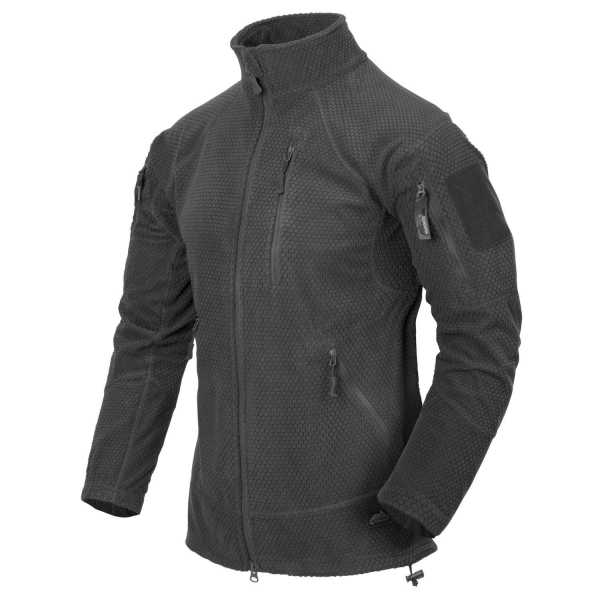 Alpha Tactical Jacket grau - Grid Fleece