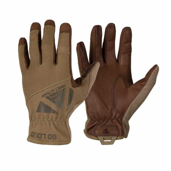 Direct Action Light Leather Gloves coyote-brown