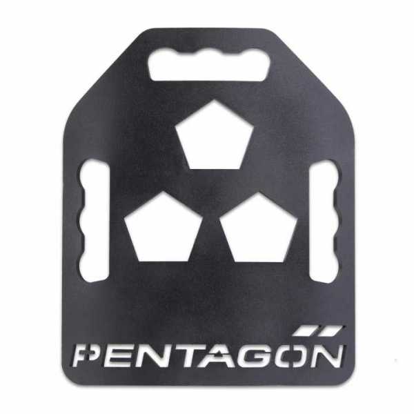 Pentagon Metallon TAC-Fitness-Platte (3 kg) schwarz